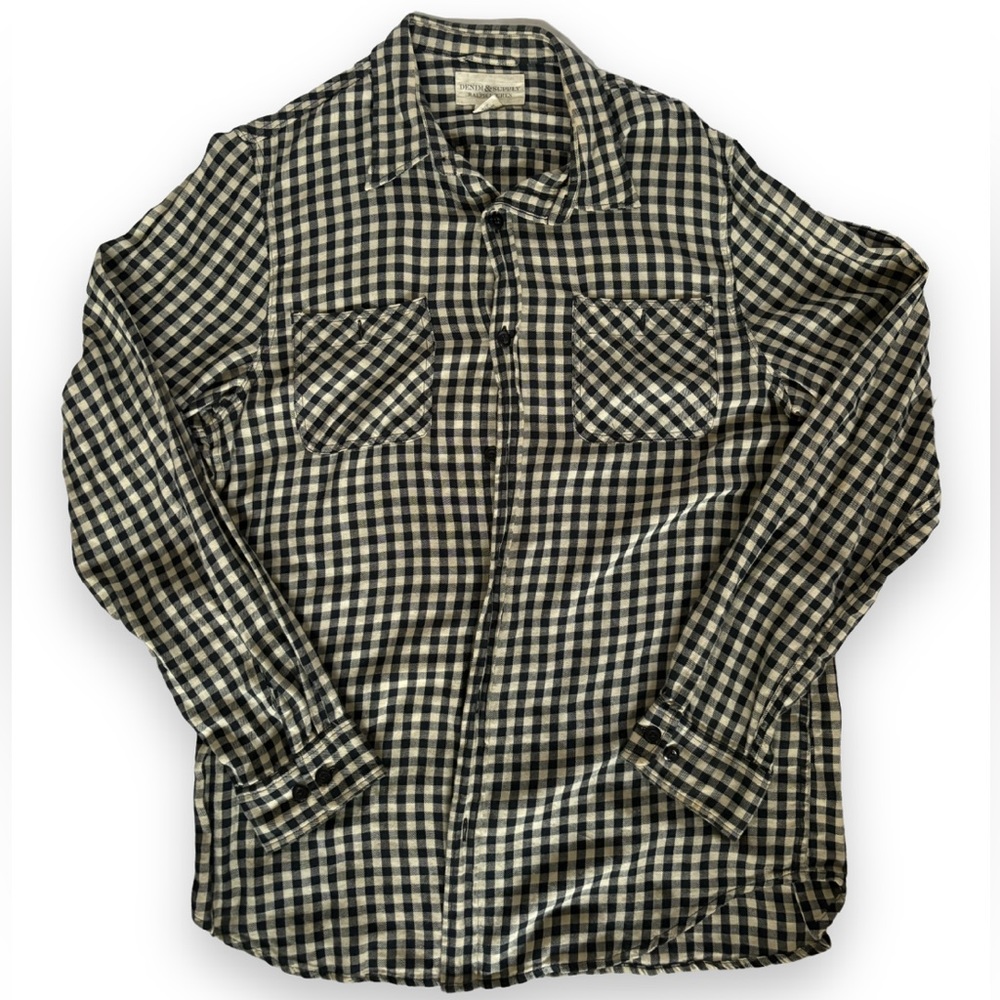 VINTAGE RARE RALPH LAUREN DENIM & SUPPLY LONG SLEEVE BUTTON UP SIZE (M)